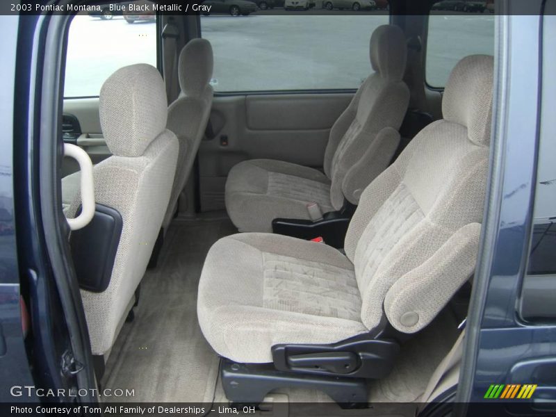 Blue Black Metallic / Gray 2003 Pontiac Montana