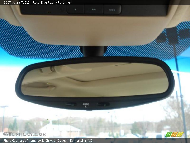 Royal Blue Pearl / Parchment 2007 Acura TL 3.2