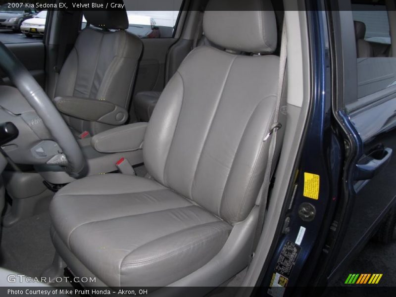 Velvet Blue / Gray 2007 Kia Sedona EX