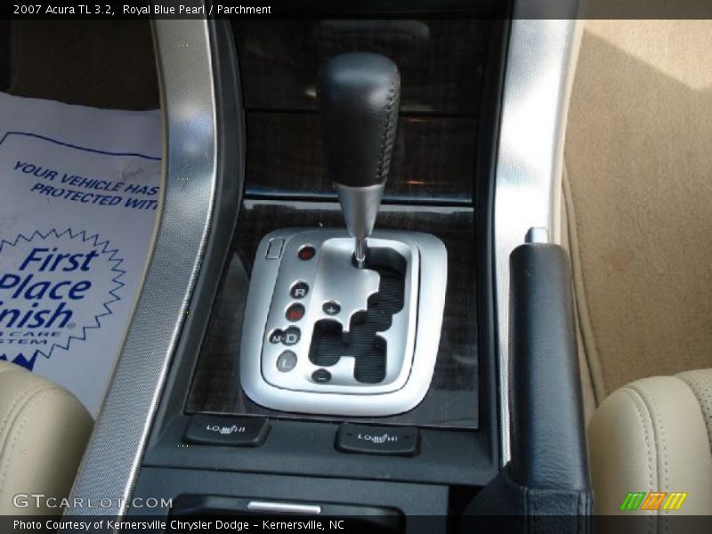 Royal Blue Pearl / Parchment 2007 Acura TL 3.2