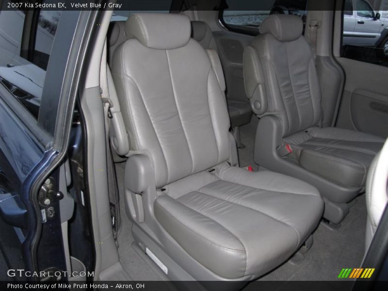 Velvet Blue / Gray 2007 Kia Sedona EX
