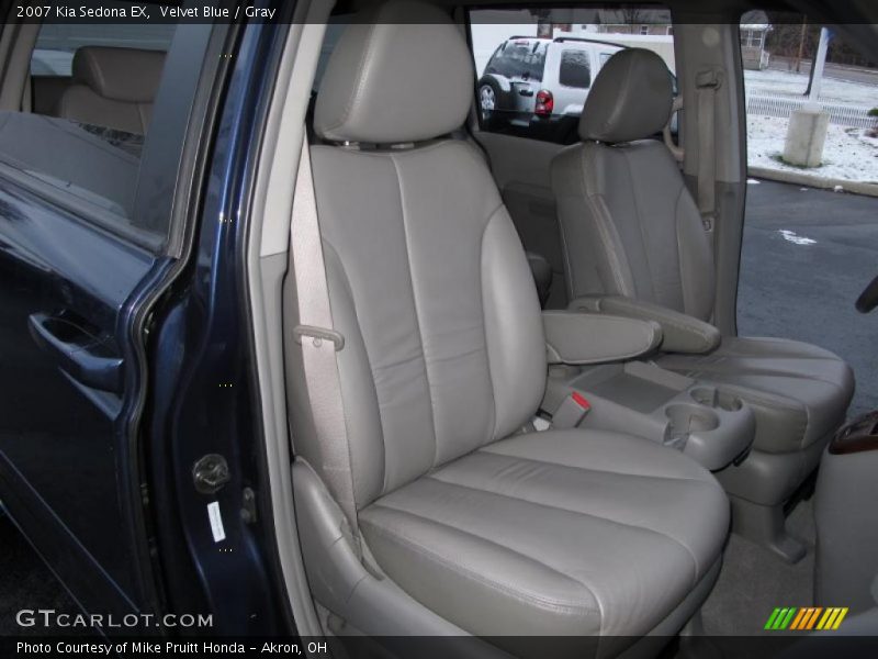 Velvet Blue / Gray 2007 Kia Sedona EX