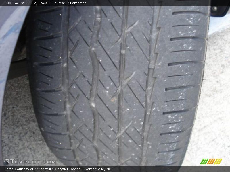 Royal Blue Pearl / Parchment 2007 Acura TL 3.2