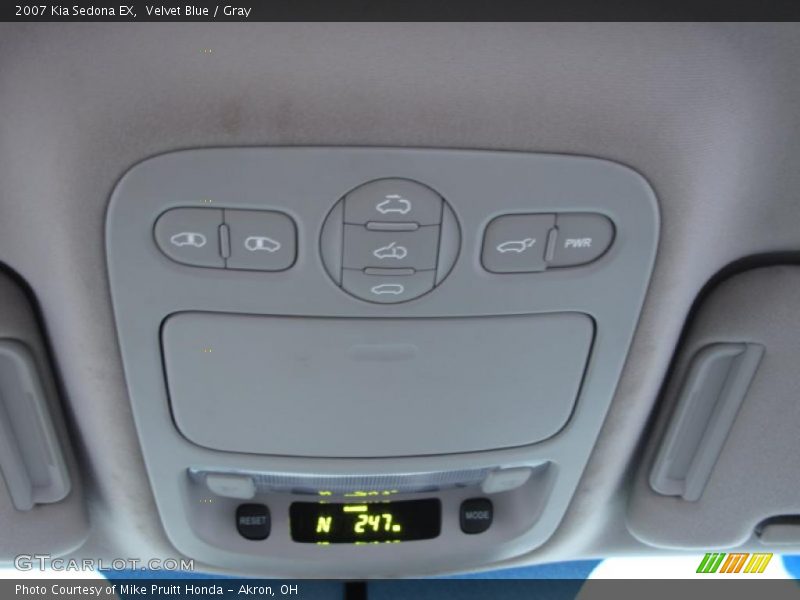 Velvet Blue / Gray 2007 Kia Sedona EX