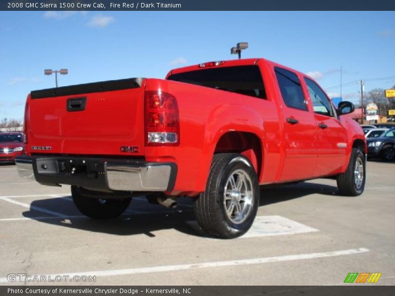  2008 Sierra 1500 Crew Cab Fire Red