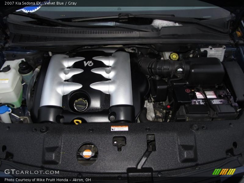 Velvet Blue / Gray 2007 Kia Sedona EX