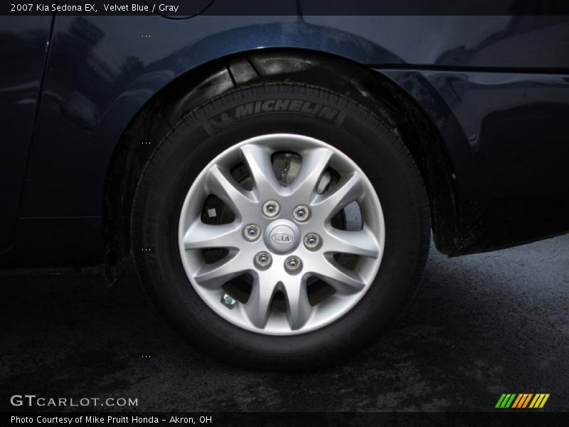 Velvet Blue / Gray 2007 Kia Sedona EX
