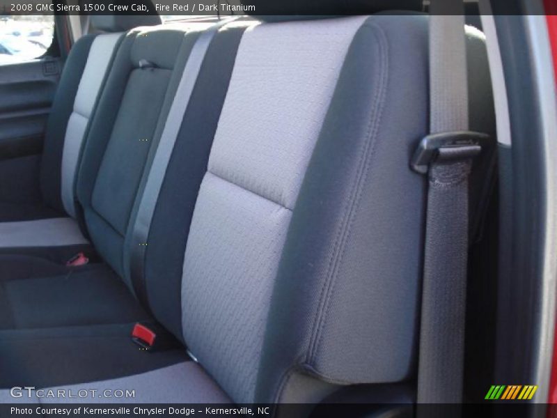 Fire Red / Dark Titanium 2008 GMC Sierra 1500 Crew Cab