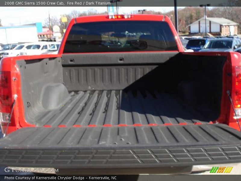 Fire Red / Dark Titanium 2008 GMC Sierra 1500 Crew Cab