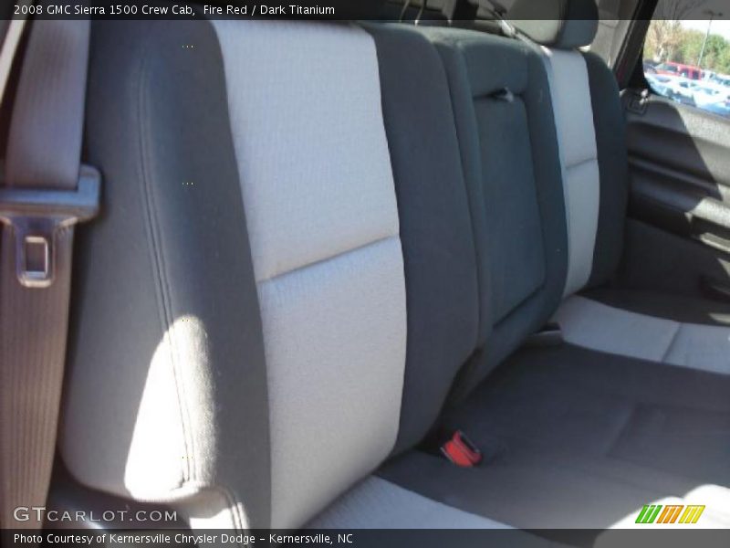 Fire Red / Dark Titanium 2008 GMC Sierra 1500 Crew Cab