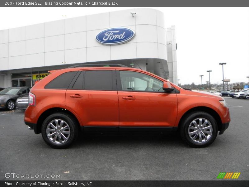  2007 Edge SEL Blazing Copper Metallic