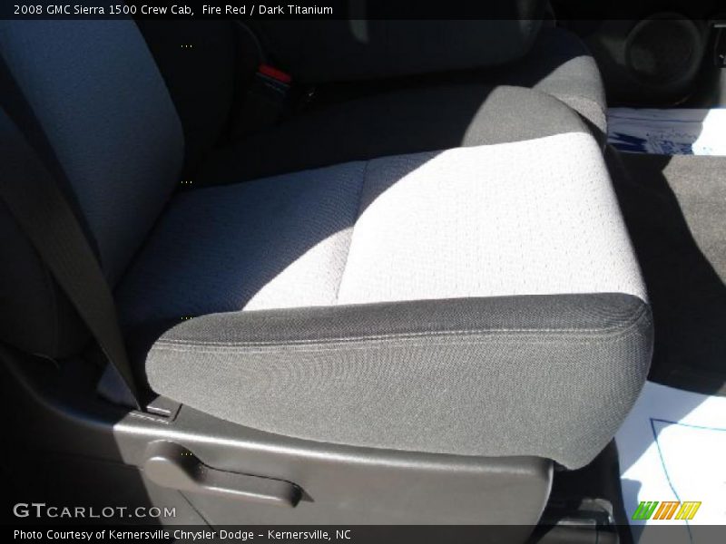 Fire Red / Dark Titanium 2008 GMC Sierra 1500 Crew Cab