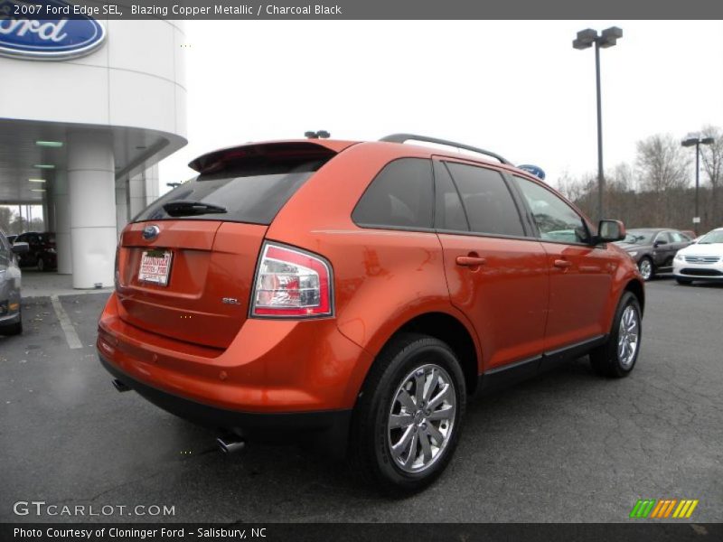  2007 Edge SEL Blazing Copper Metallic