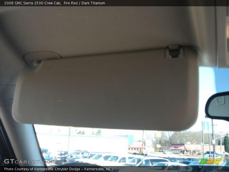 Fire Red / Dark Titanium 2008 GMC Sierra 1500 Crew Cab