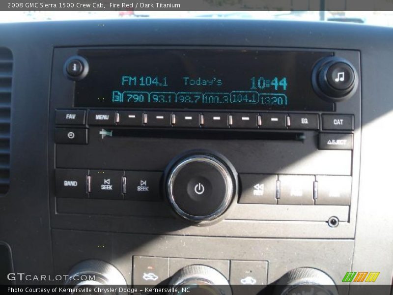 Fire Red / Dark Titanium 2008 GMC Sierra 1500 Crew Cab