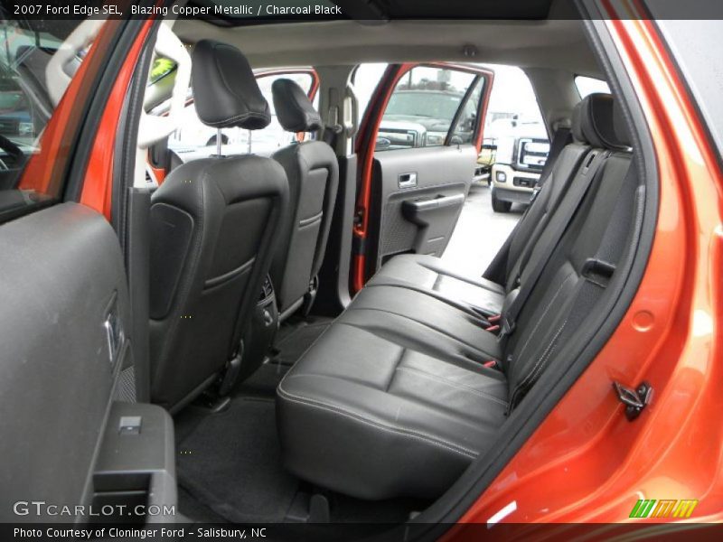  2007 Edge SEL Charcoal Black Interior