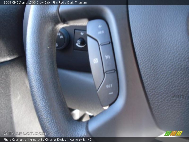 Fire Red / Dark Titanium 2008 GMC Sierra 1500 Crew Cab
