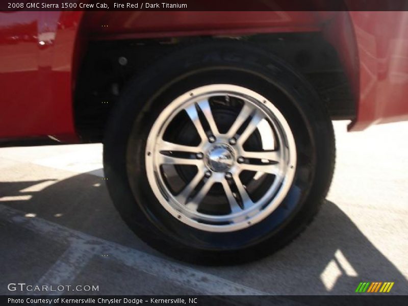 Custom Wheels of 2008 Sierra 1500 Crew Cab
