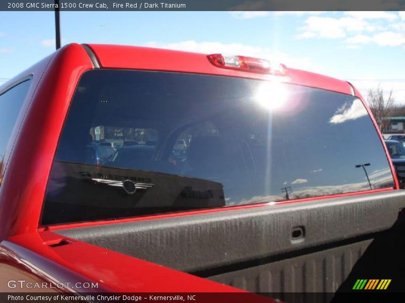 Fire Red / Dark Titanium 2008 GMC Sierra 1500 Crew Cab