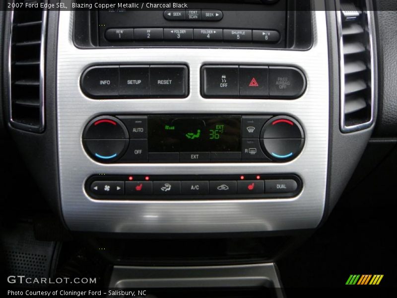 Controls of 2007 Edge SEL