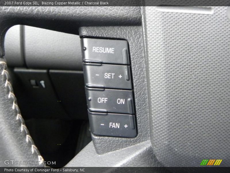 Controls of 2007 Edge SEL