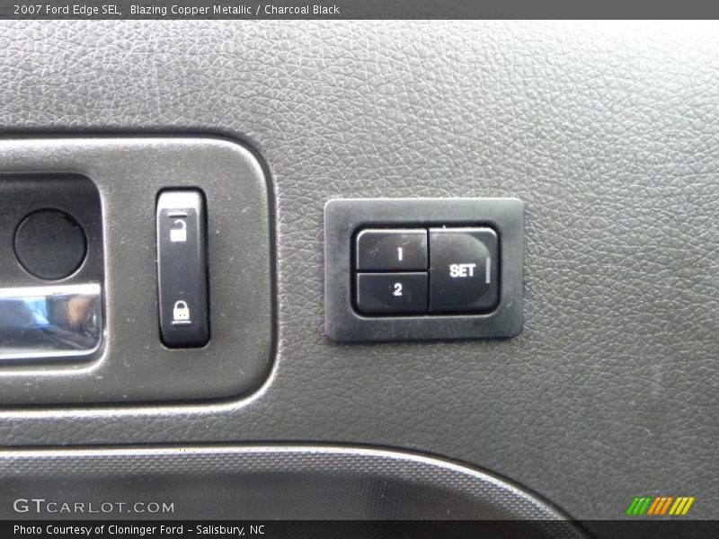 Blazing Copper Metallic / Charcoal Black 2007 Ford Edge SEL