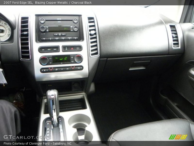 Blazing Copper Metallic / Charcoal Black 2007 Ford Edge SEL
