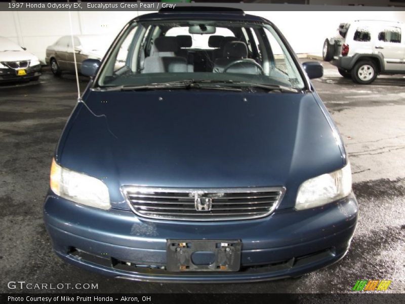 Eucalyptus Green Pearl / Gray 1997 Honda Odyssey EX