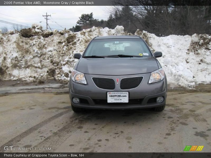 Moonstone Gray / Graphite Black 2006 Pontiac Vibe AWD