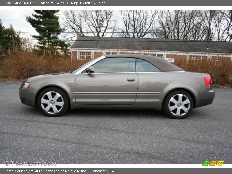  2003 A4 1.8T Cabriolet Alpaka Beige Metallic