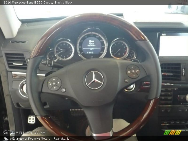  2010 E 550 Coupe Steering Wheel