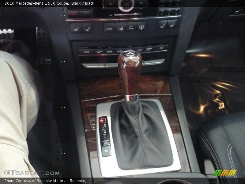  2010 E 550 Coupe 7 Speed Automatic Shifter