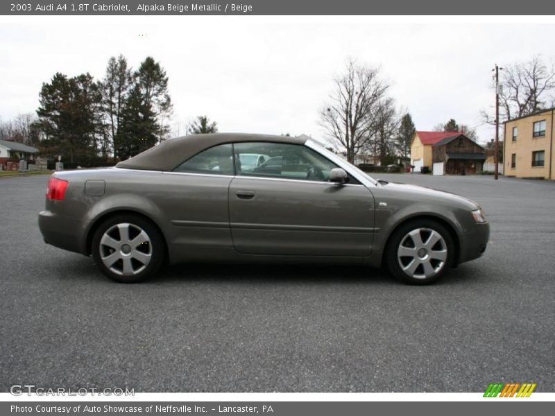 Alpaka Beige Metallic / Beige 2003 Audi A4 1.8T Cabriolet
