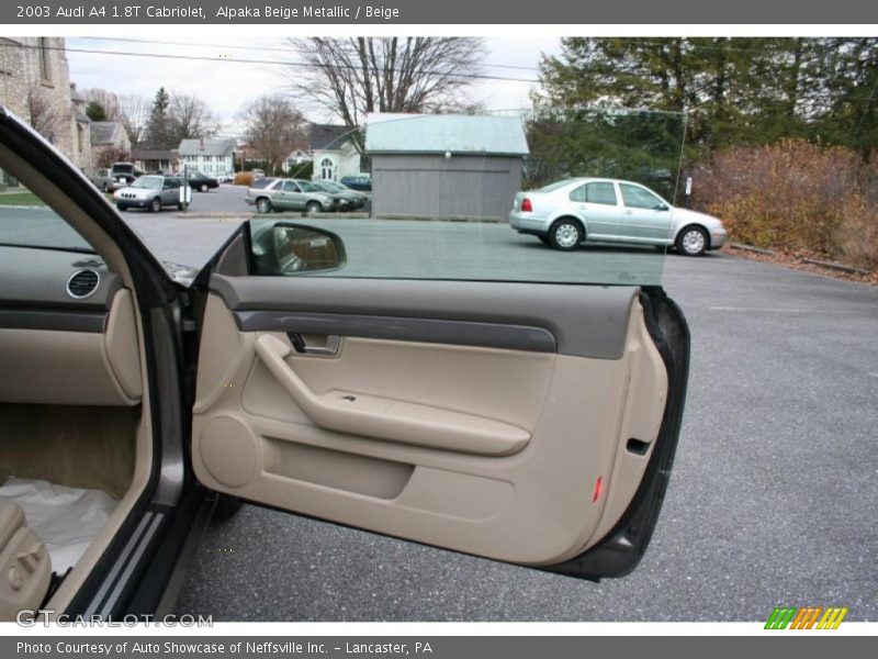 Door Panel of 2003 A4 1.8T Cabriolet