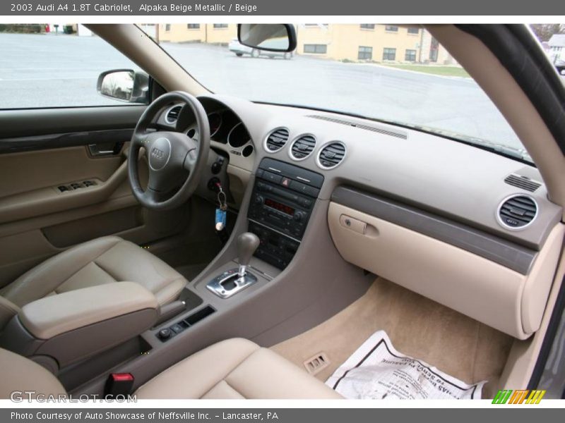 Dashboard of 2003 A4 1.8T Cabriolet