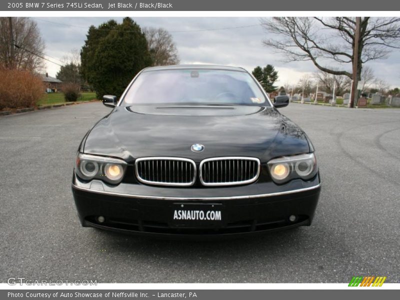 Jet Black / Black/Black 2005 BMW 7 Series 745Li Sedan