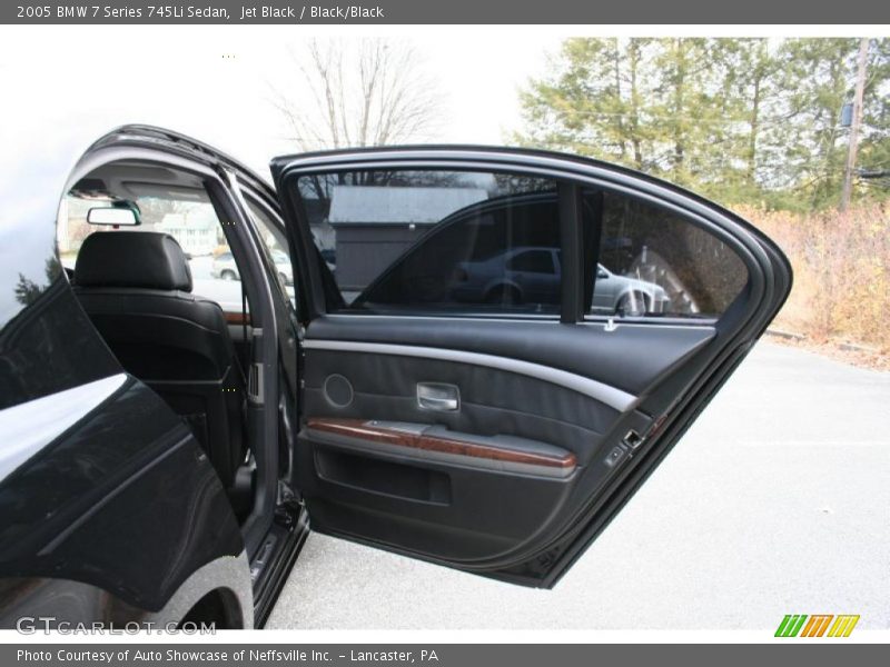 Jet Black / Black/Black 2005 BMW 7 Series 745Li Sedan