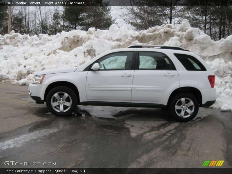 Bright White / Cashmere 2007 Pontiac Torrent