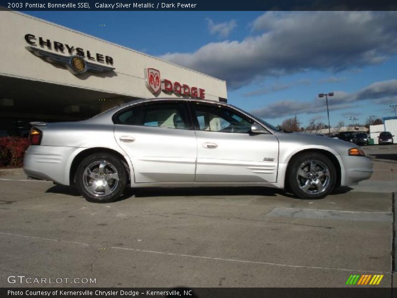 Galaxy Silver Metallic / Dark Pewter 2003 Pontiac Bonneville SSEi