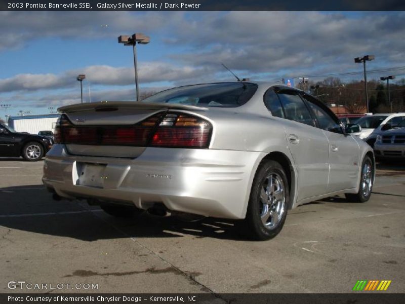 Galaxy Silver Metallic / Dark Pewter 2003 Pontiac Bonneville SSEi