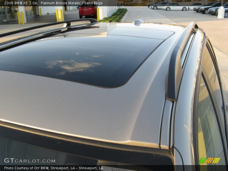Platinum Bronze Metallic / Sand Beige 2008 BMW X5 3.0si