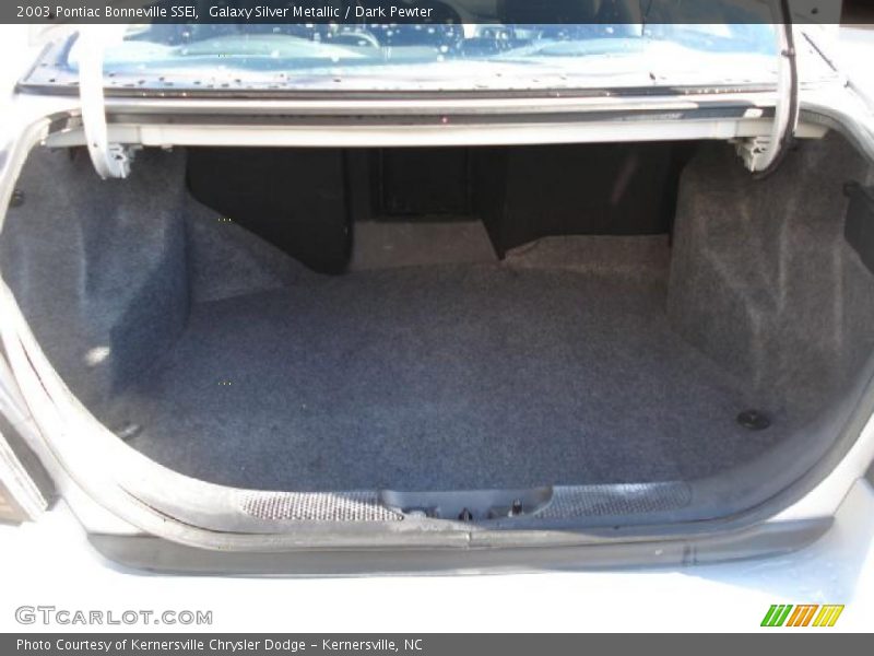 Galaxy Silver Metallic / Dark Pewter 2003 Pontiac Bonneville SSEi