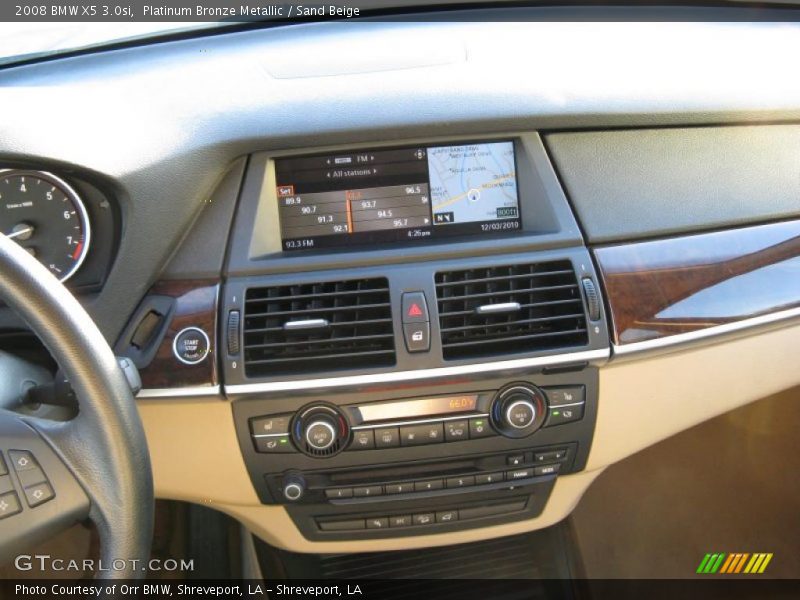 Platinum Bronze Metallic / Sand Beige 2008 BMW X5 3.0si