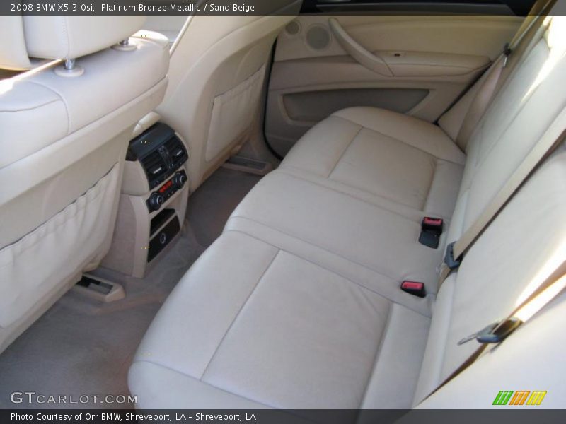 Platinum Bronze Metallic / Sand Beige 2008 BMW X5 3.0si