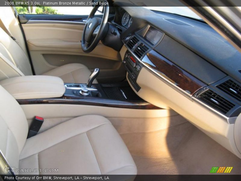 Platinum Bronze Metallic / Sand Beige 2008 BMW X5 3.0si