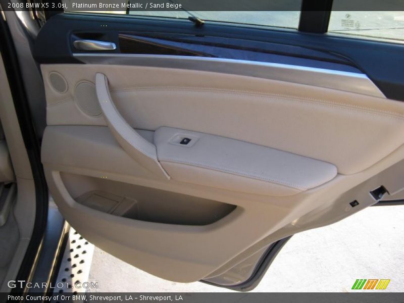 Platinum Bronze Metallic / Sand Beige 2008 BMW X5 3.0si