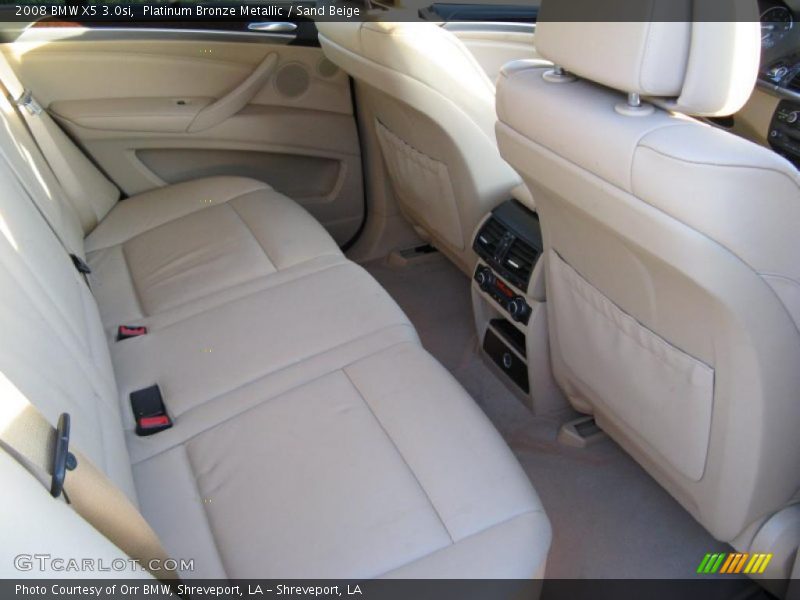 Platinum Bronze Metallic / Sand Beige 2008 BMW X5 3.0si