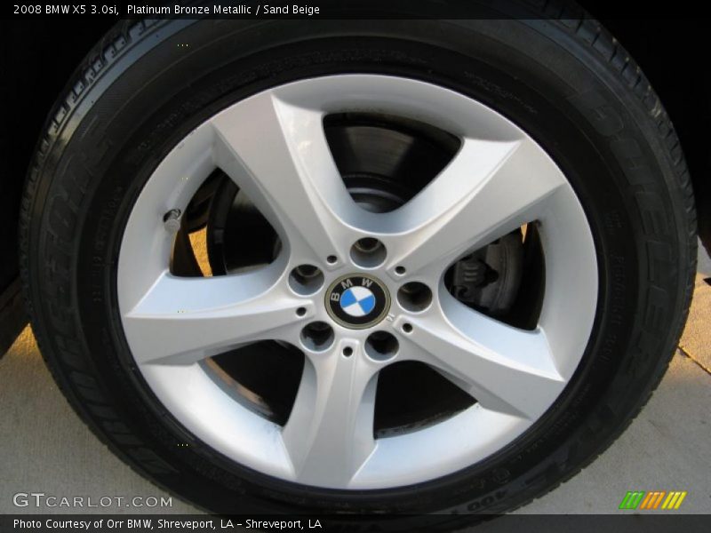Platinum Bronze Metallic / Sand Beige 2008 BMW X5 3.0si