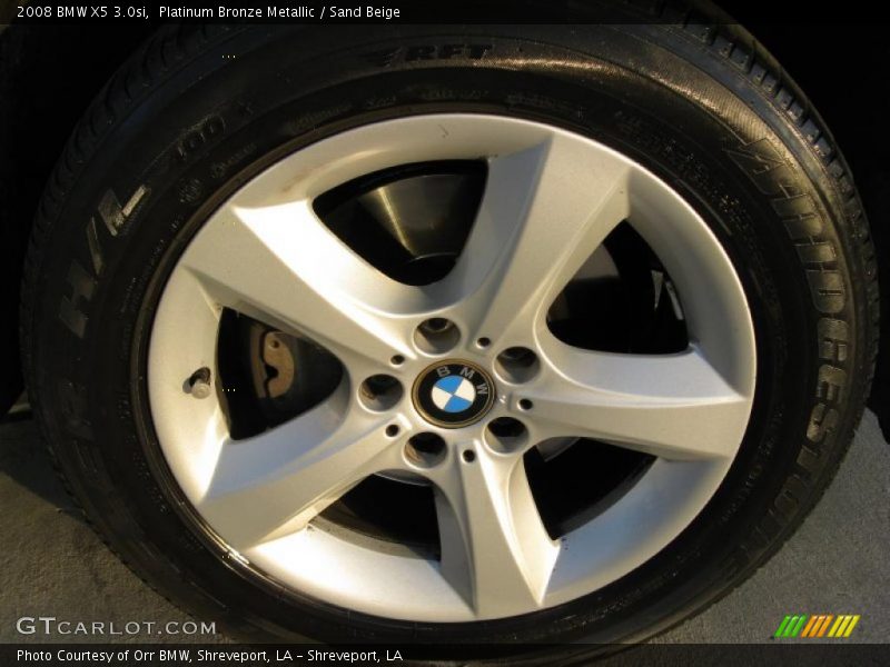 Platinum Bronze Metallic / Sand Beige 2008 BMW X5 3.0si
