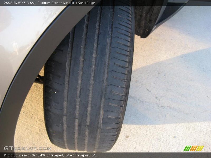 Platinum Bronze Metallic / Sand Beige 2008 BMW X5 3.0si
